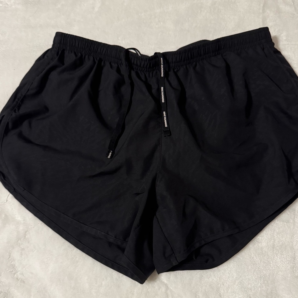 Nike running shorts with attached brief